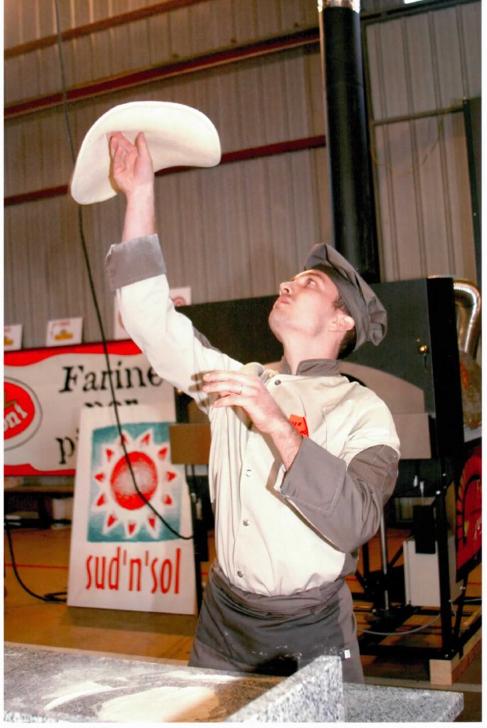 Acrobatie à la pâte