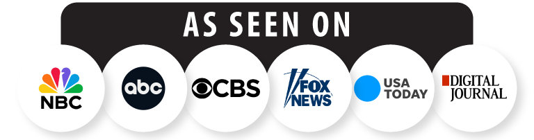 As Seen On NBC, ABC, CBS, Fox News, USA Today, Digital Journal