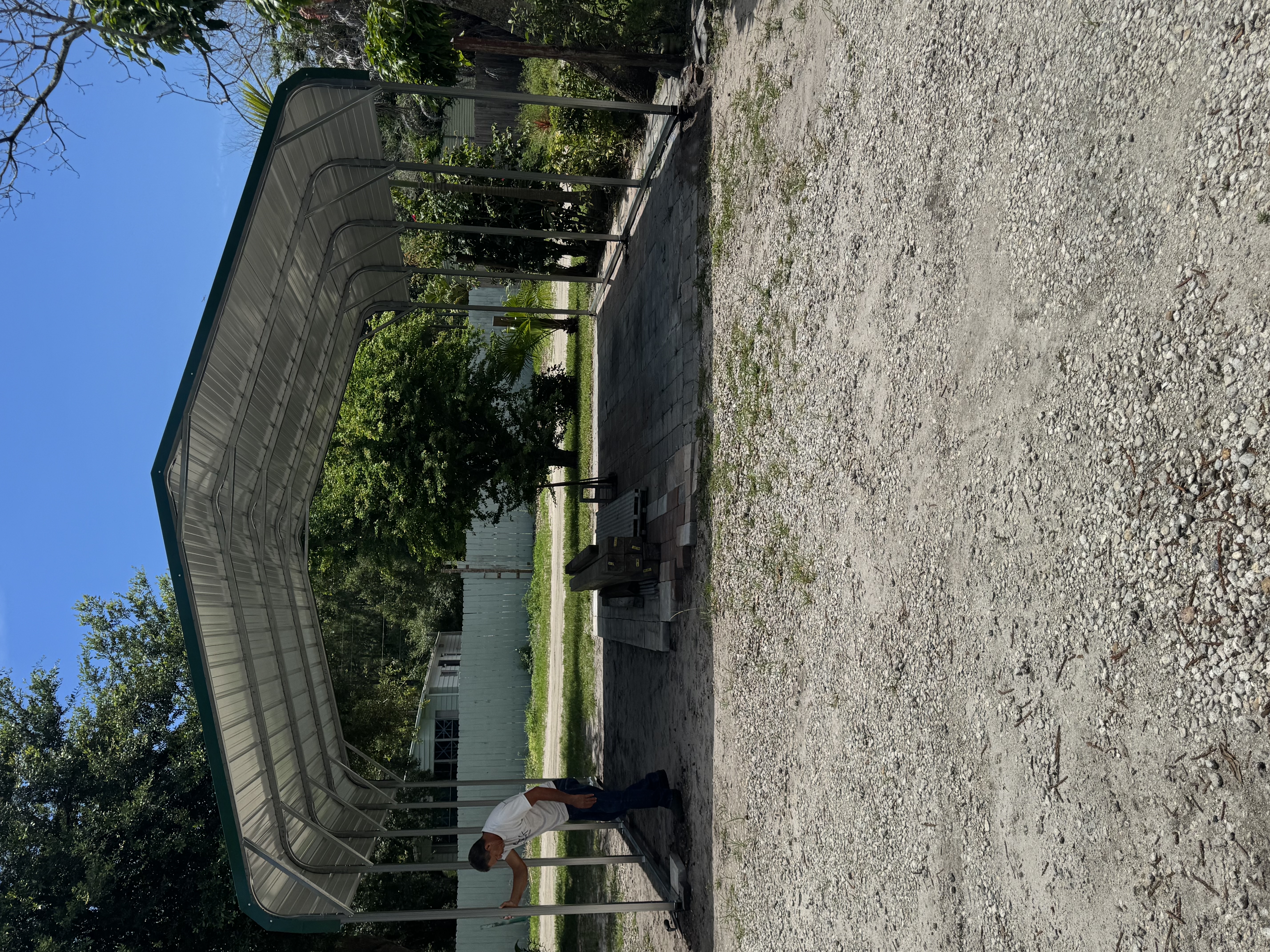 20x20x8 Carport - Vero Beach FL