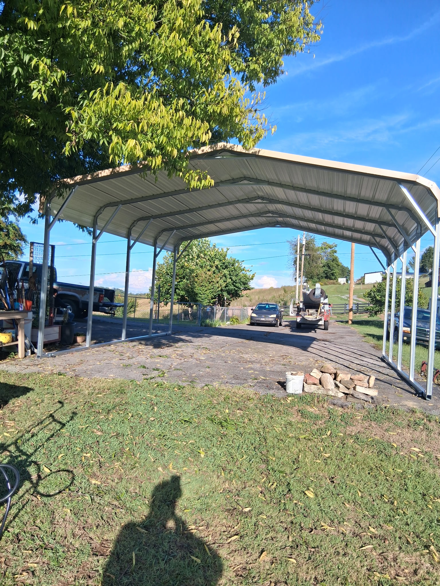 20x20x8 Carport - Tennessee