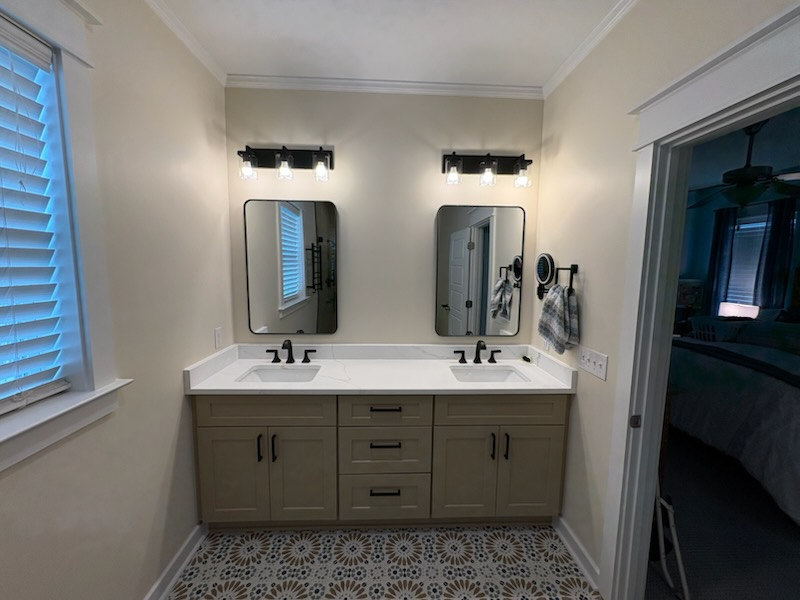 Double Vanity Master Bath
