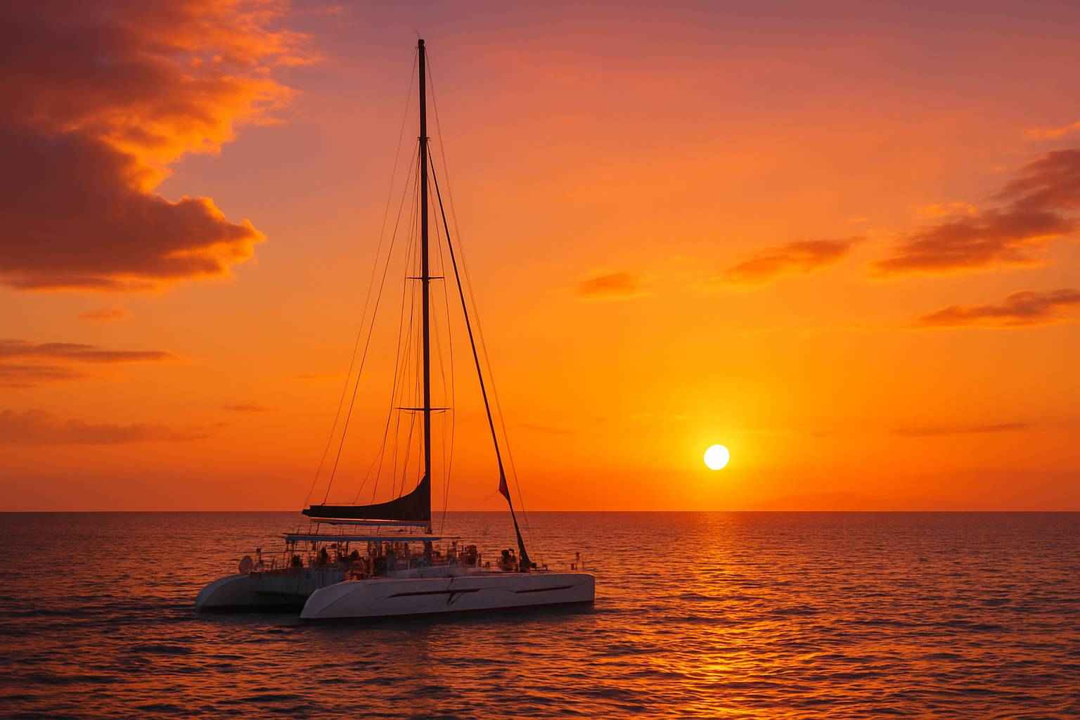 Sunset Catamaran