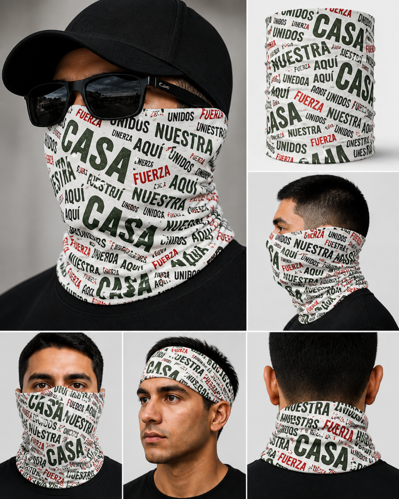 Nuestra Casa Neck Gaiter – Inverted Edition