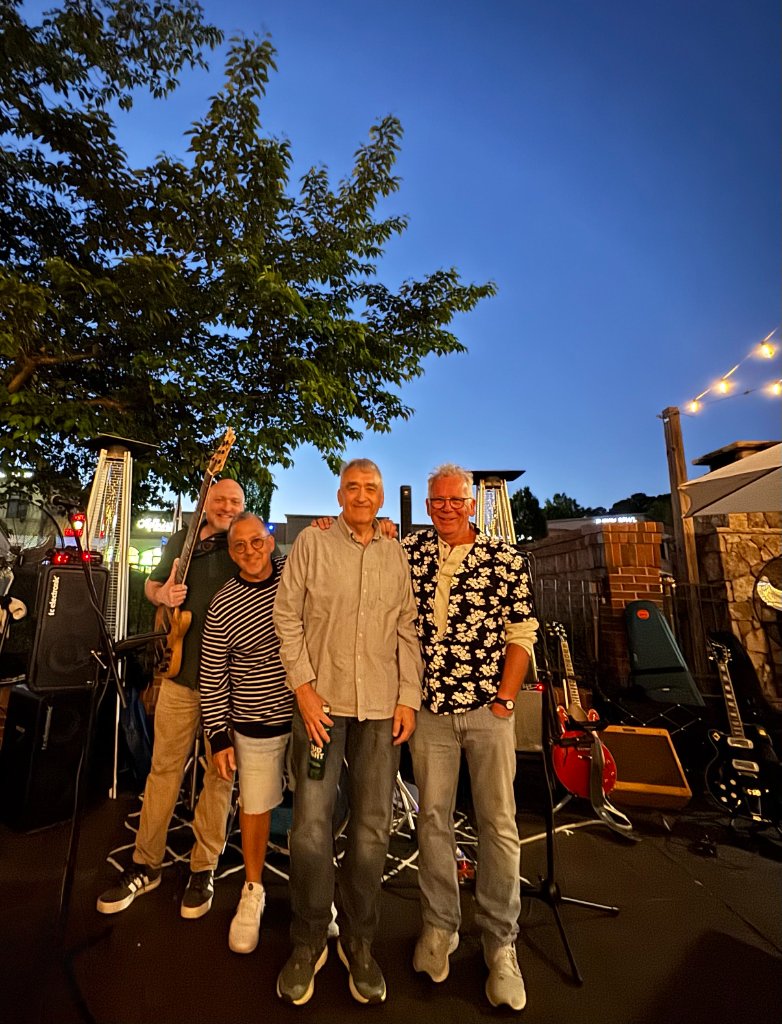 Band at night