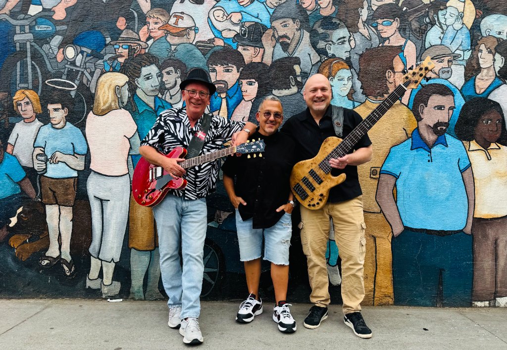 Band at mural