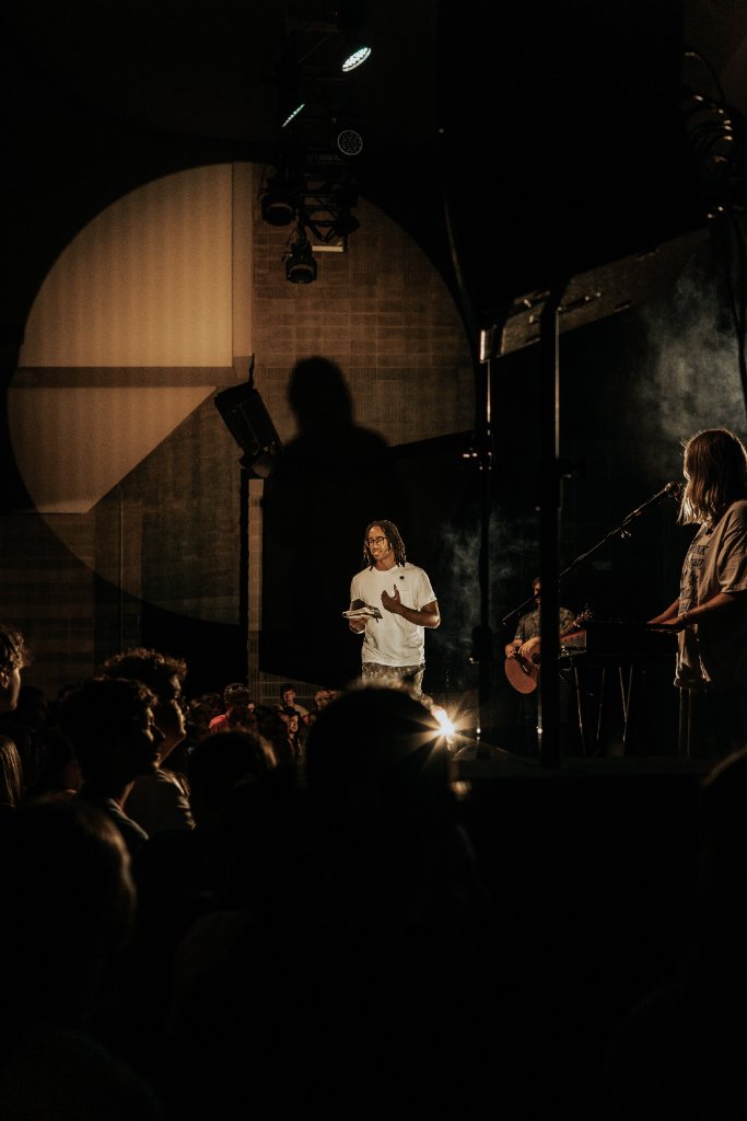 Soul Hemingway preaching Philippians at FUGE