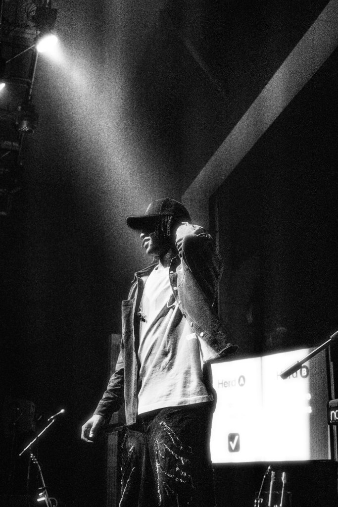 Soul Hemingway on stage at FUGE Camps