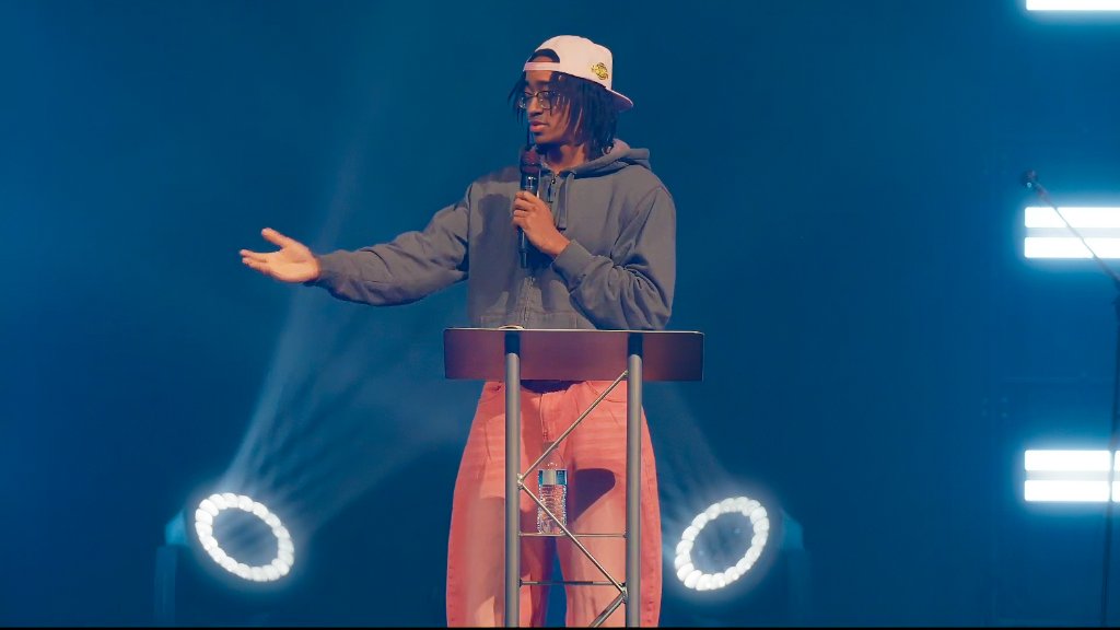 Soul Hemingway preaching at Definition Church