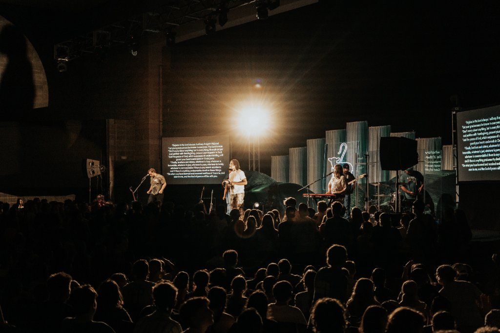 Soul Hemingway speaking at FUGE Camps