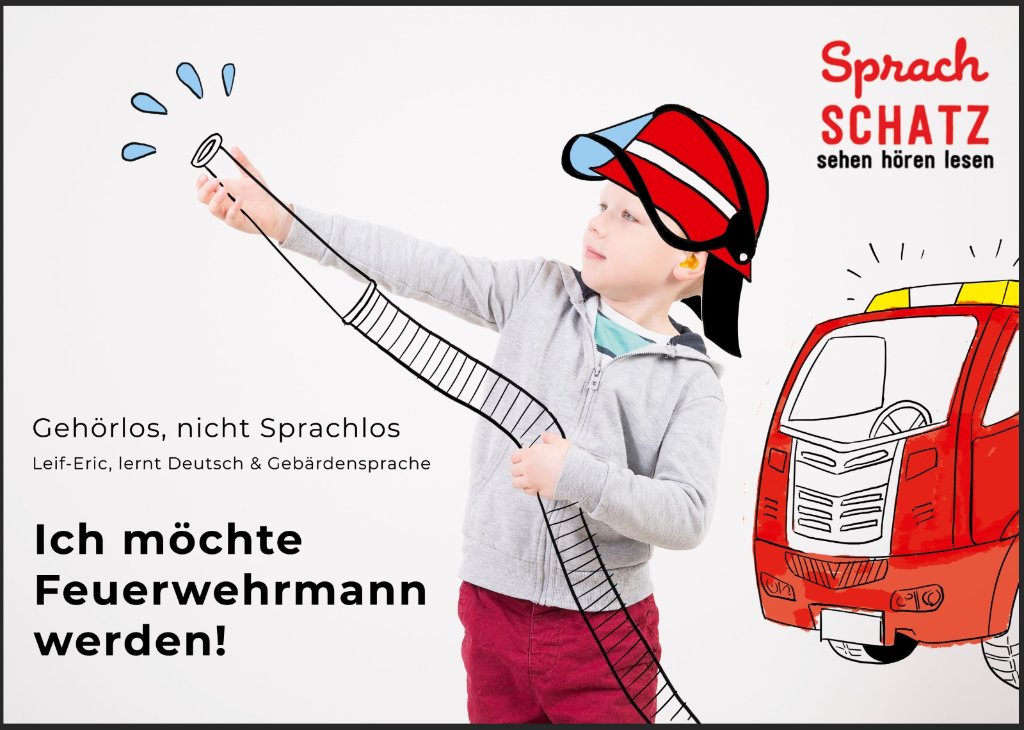 Gehörlos, nicht sprachlos – Leif-Eric lernt Deutsch und Gebärdensprache