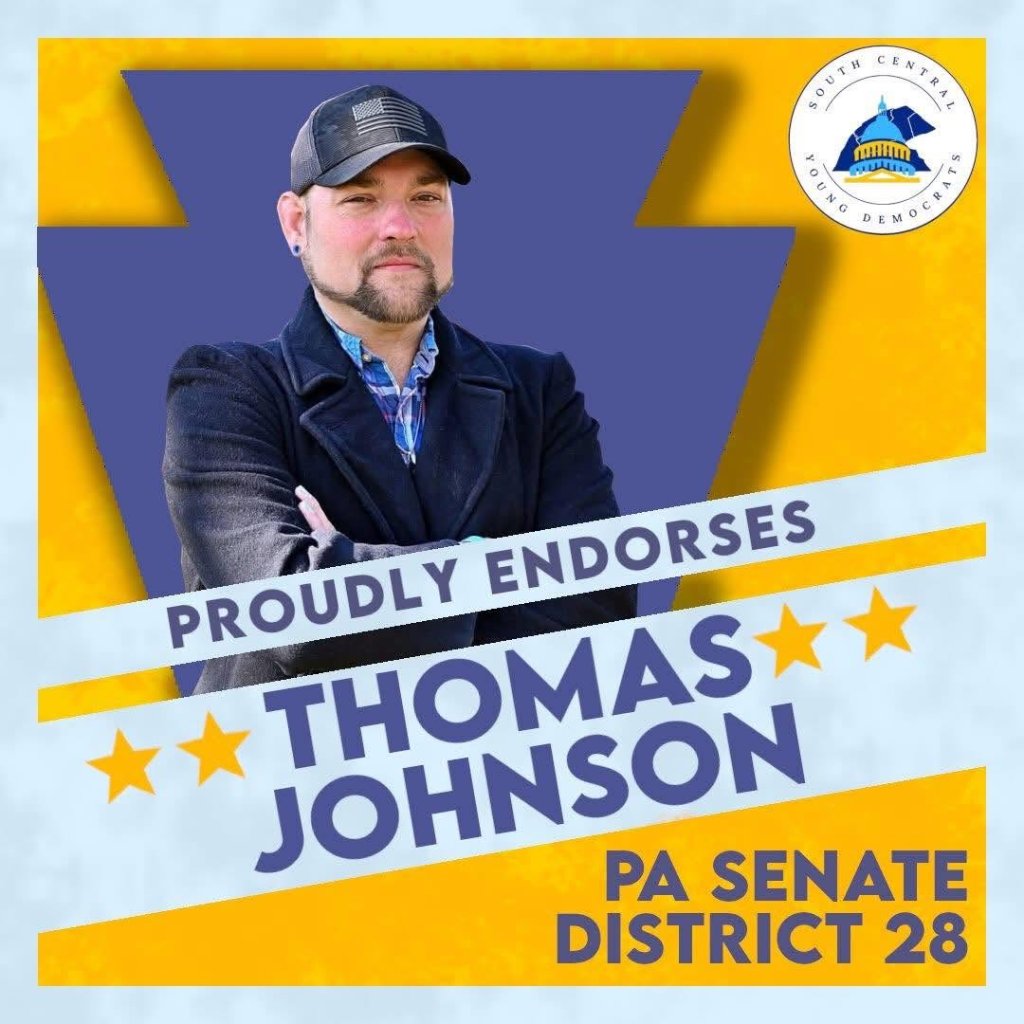 Endorsement from South Central Young Democrats