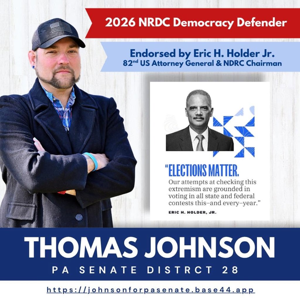 Endorsement from Eric H. Holder Jr.
