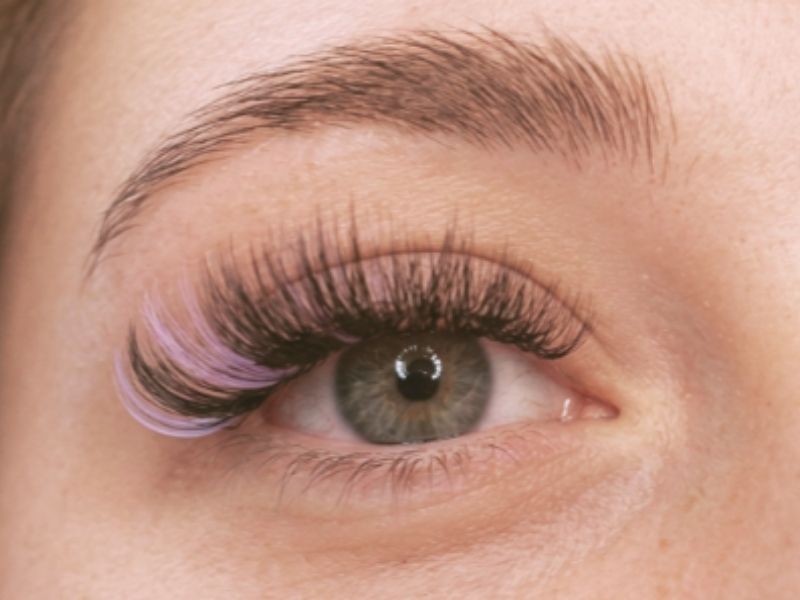 Coloured Lashes