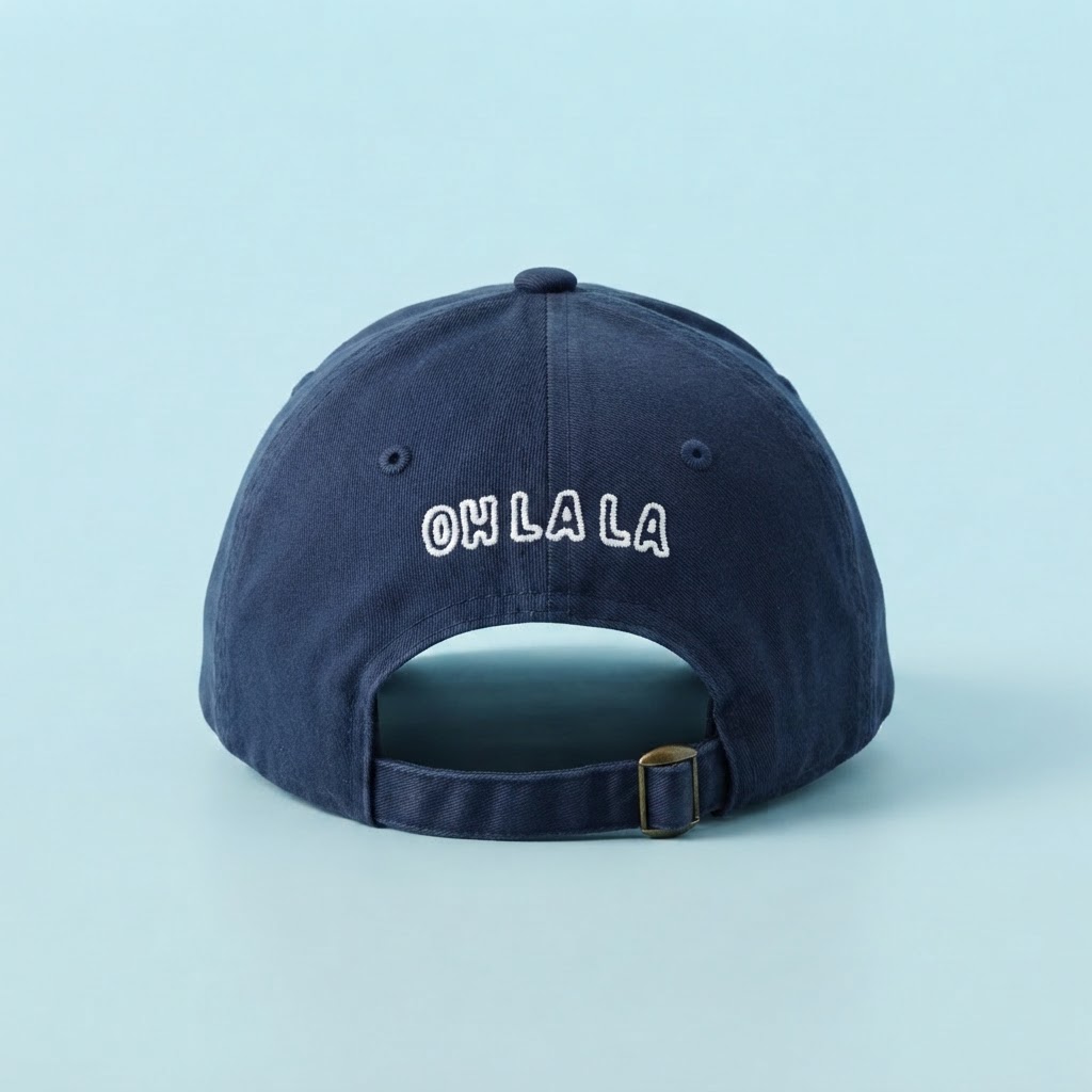OHLALA L.A Hat — Marine — back view