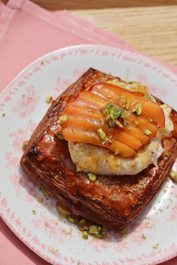 Stone fruit pastry