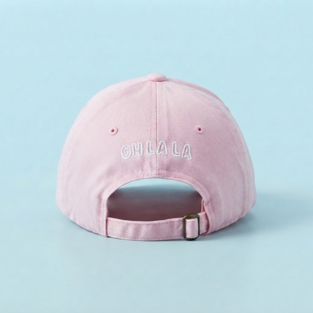OHLALA L.A Hat — Rose — back view