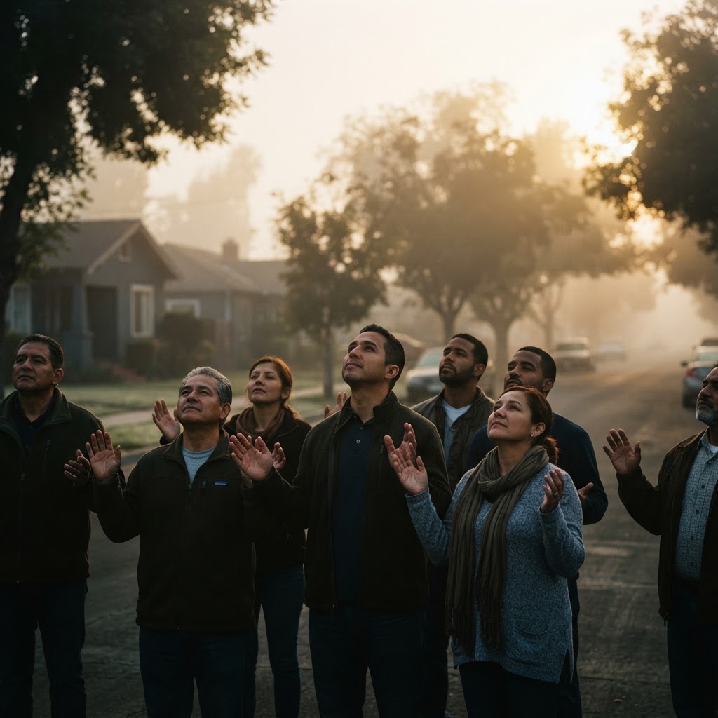 San Bernardino Prayer Walkers
