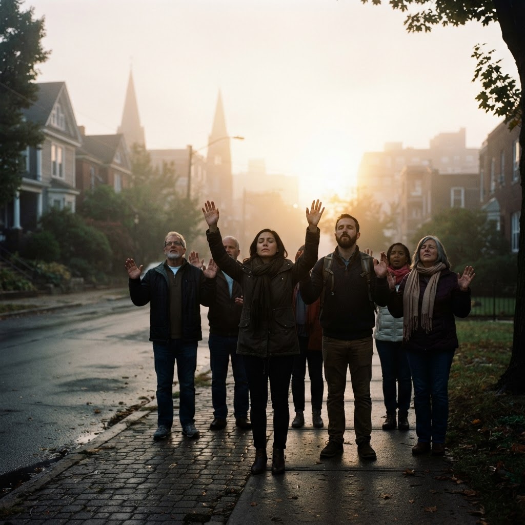 Prayer Walk The Neighborhood