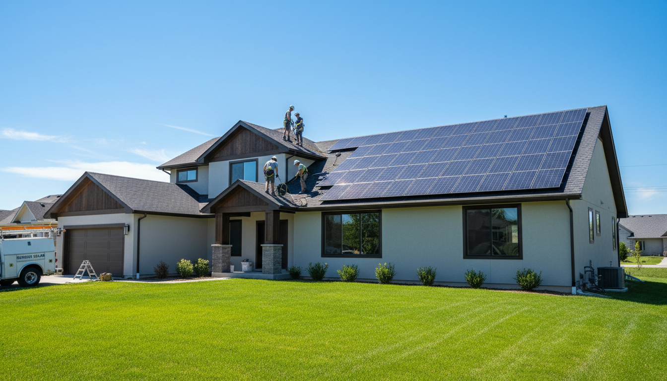 New solar installation