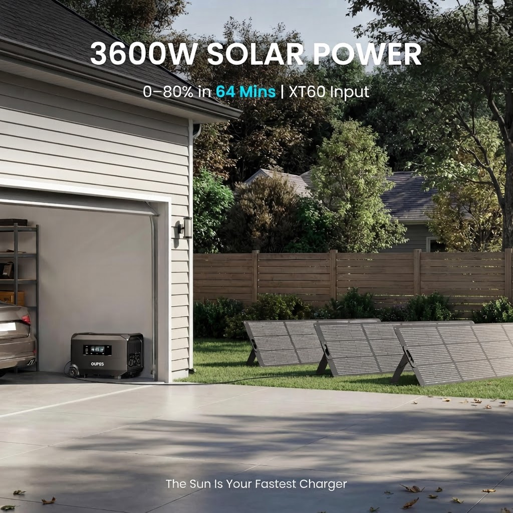Solar charging the Guardian V2