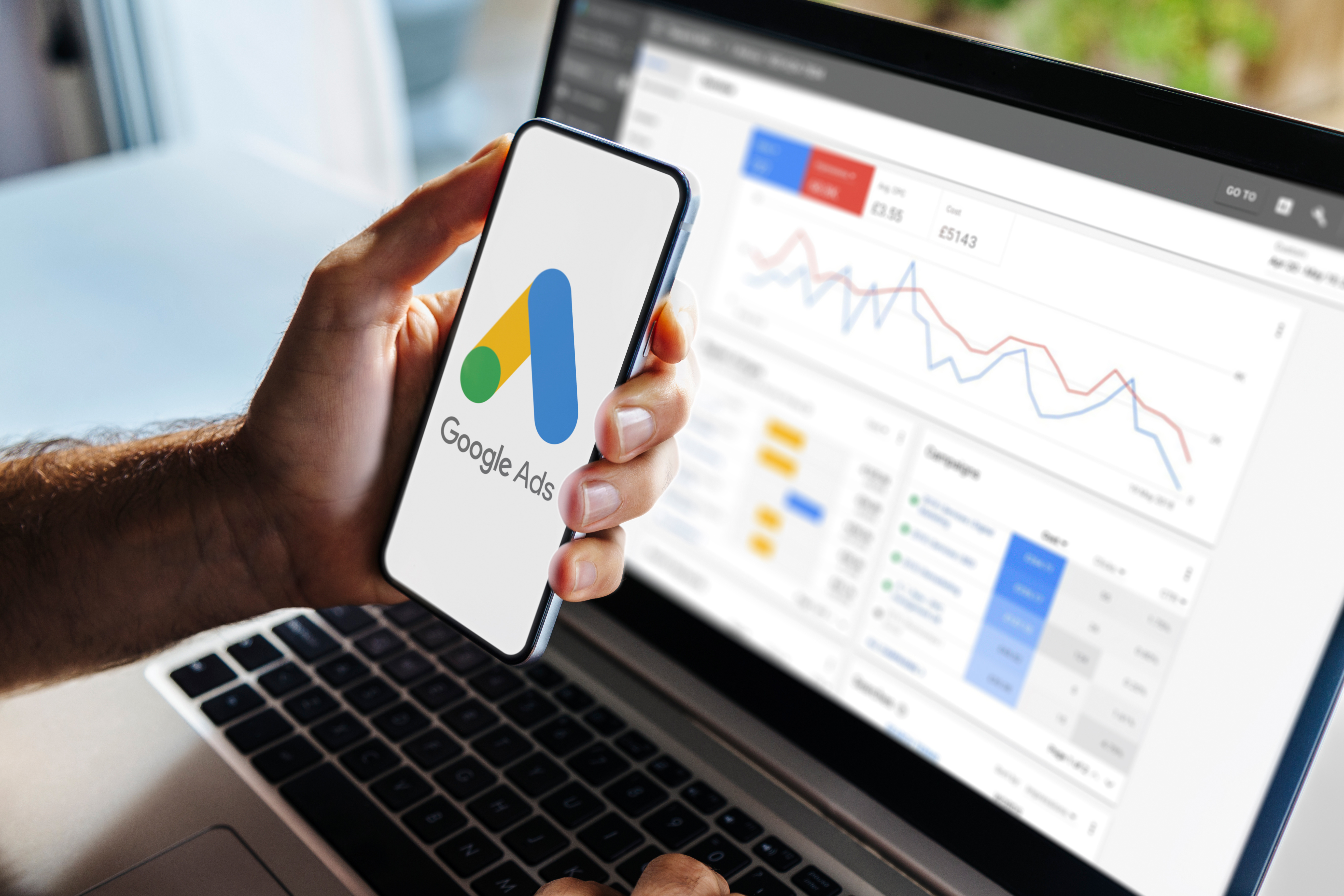 Google Ads, Google Tag Manager i Google Analytics od podstaw z elementami AI