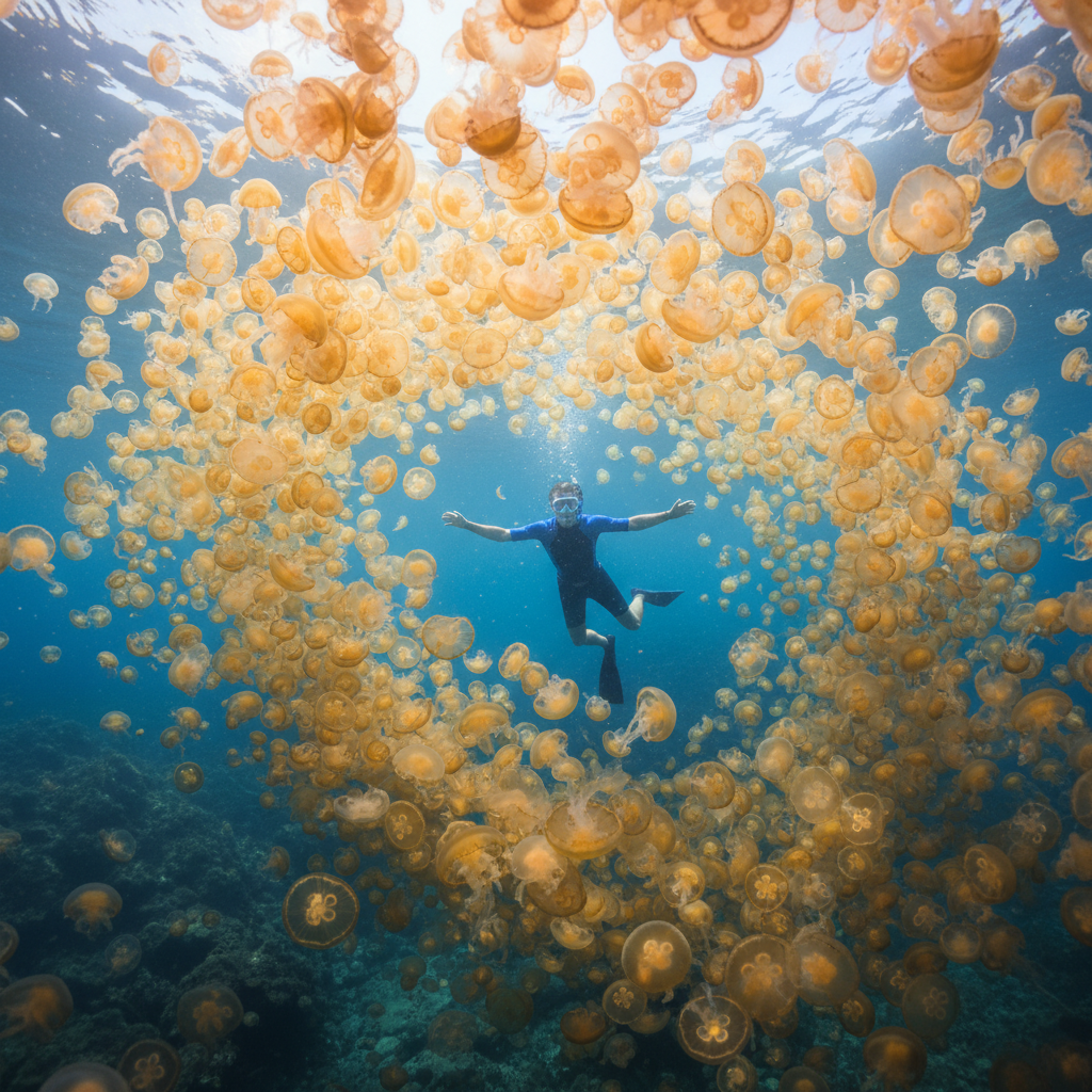 🇵🇼 Palau — Jellyfish Lake