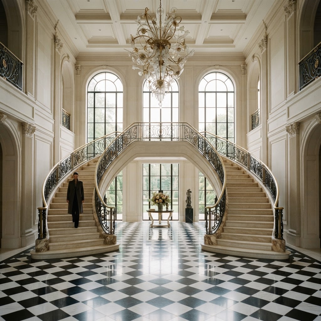 Grand entry hall