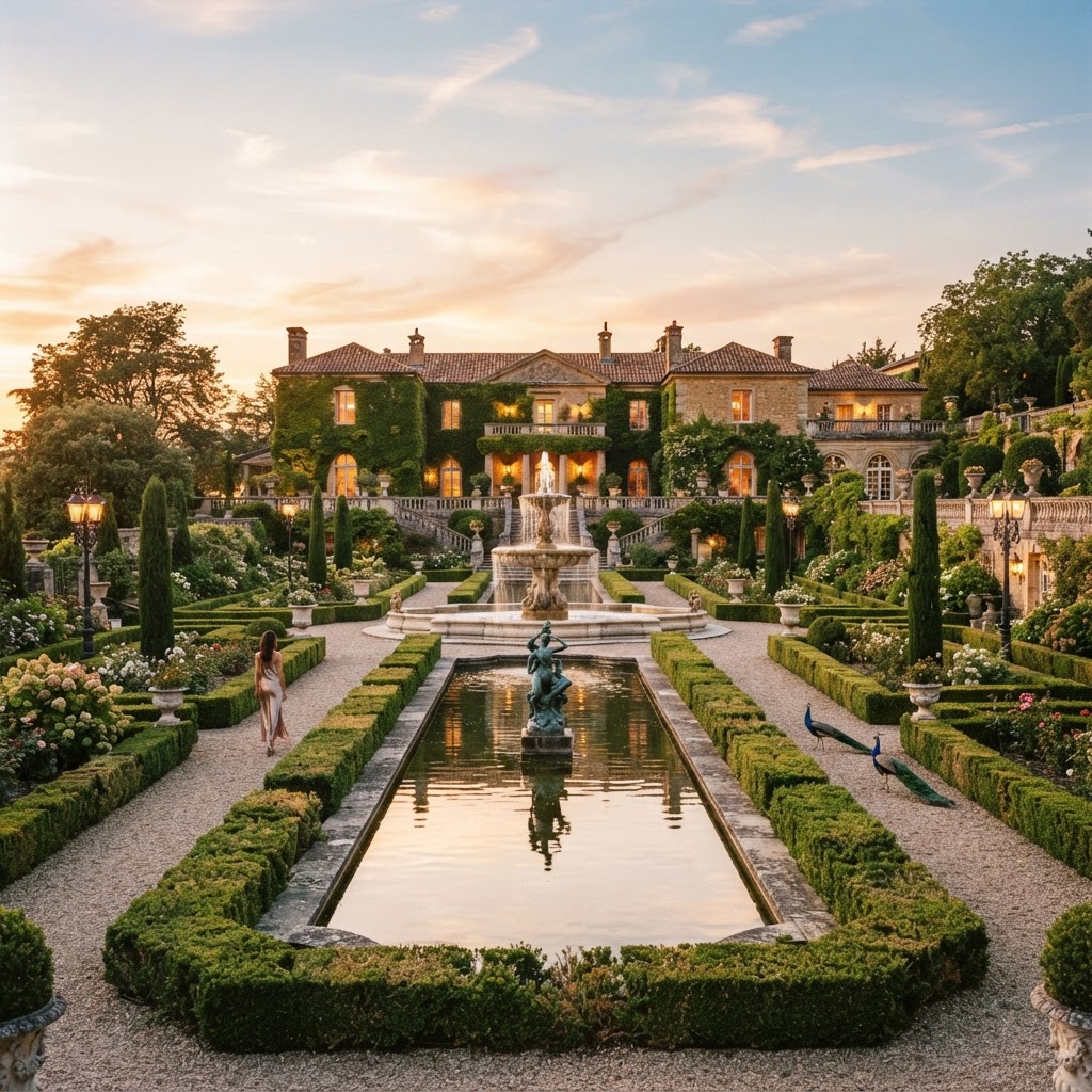 Estate garden