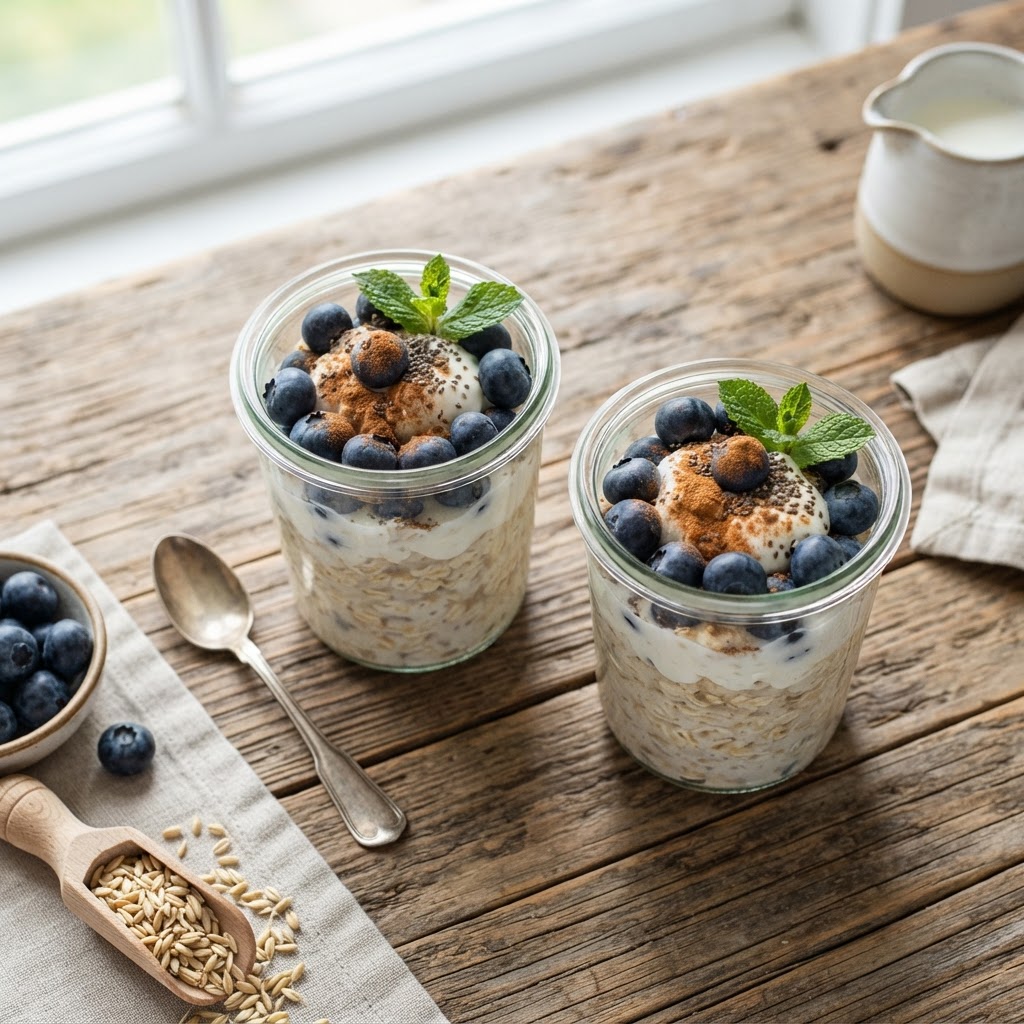 Boost Your Morning: MikFit Approved Overnight Oats