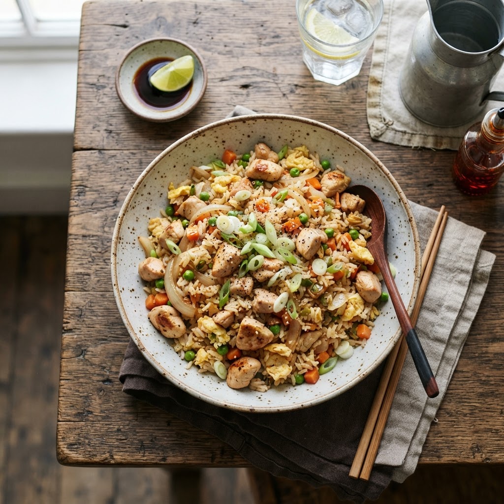 Healthy Chicken Fried Rice: A Better Way to Fuel Your Week