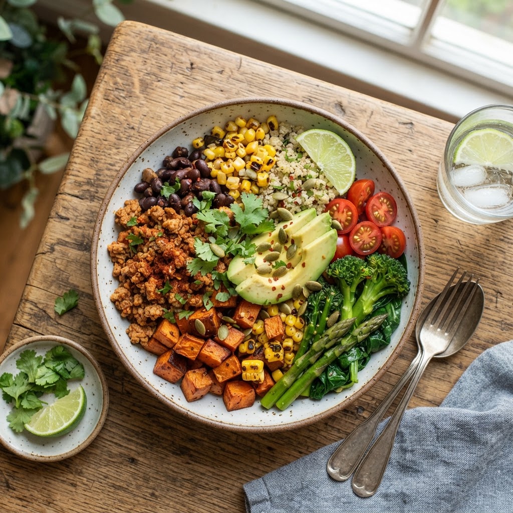 Fuel Your Week: Ground Turkey & Sweet Potato Bowl