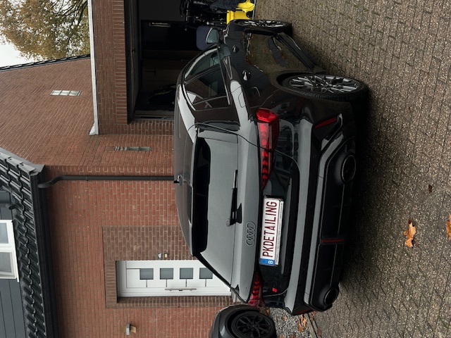 Audi RS3 — achteraanzicht