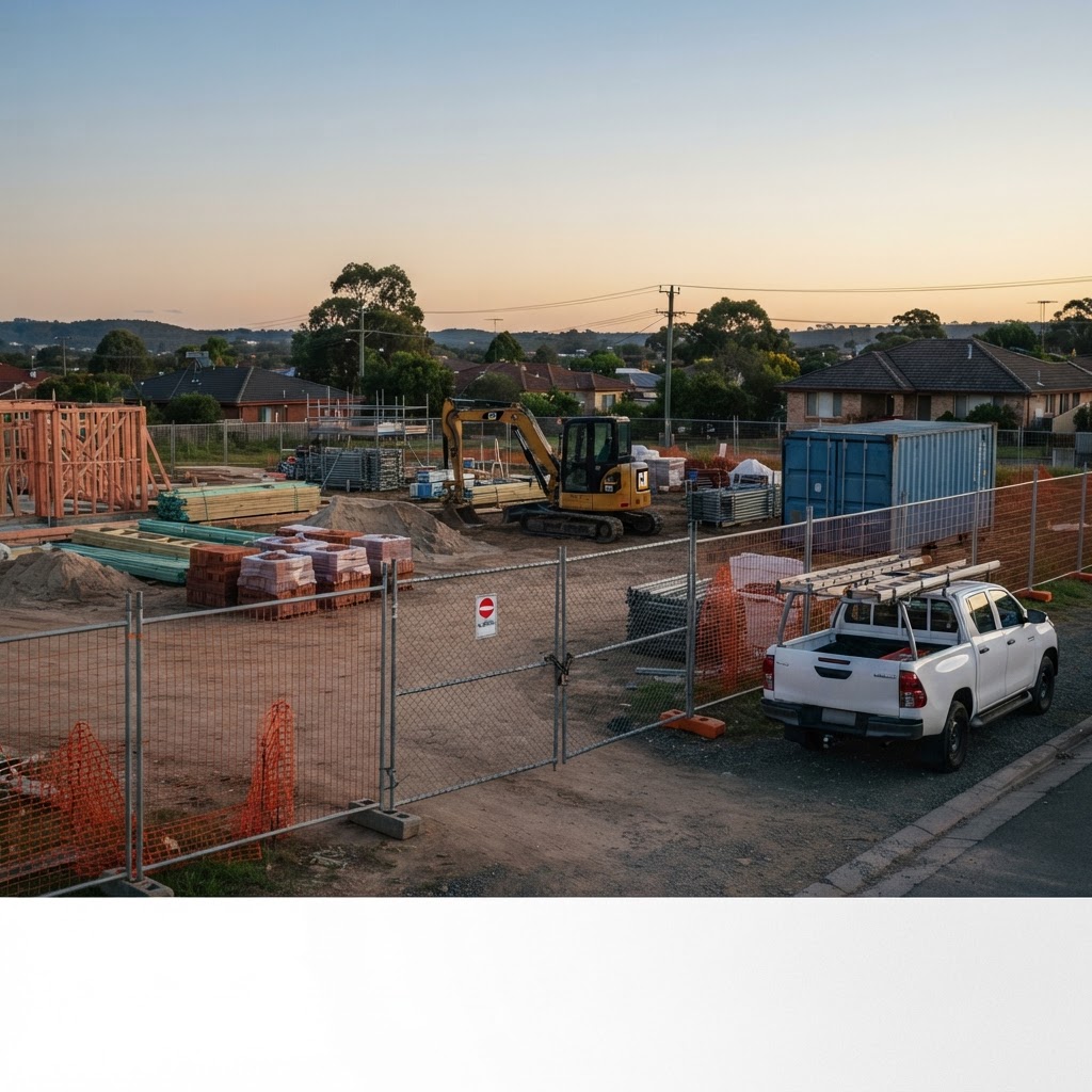 Construction Site Security in Campbelltown: Protecting Tools, Equipment and Materials