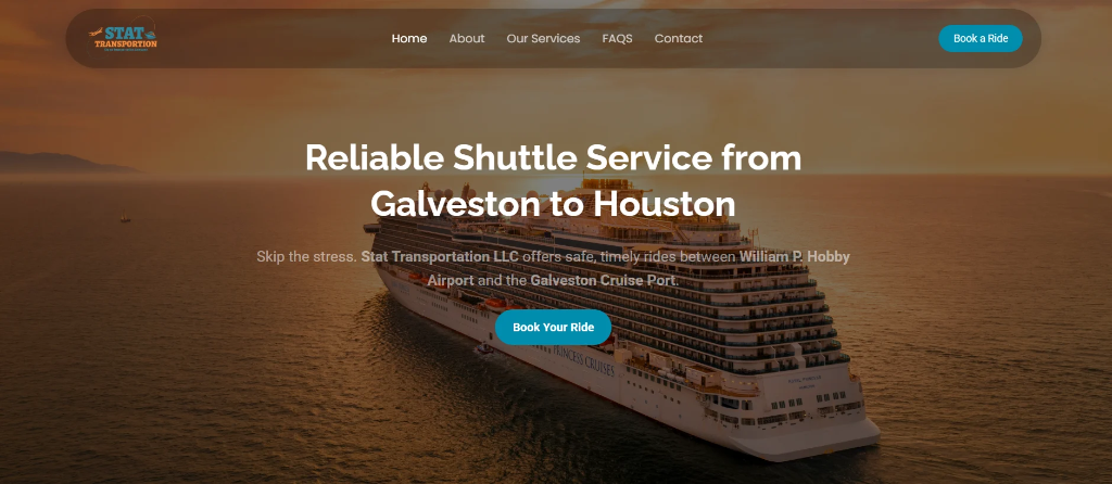 STAT Transportation LLC — custom website by HGWebsitesLLC