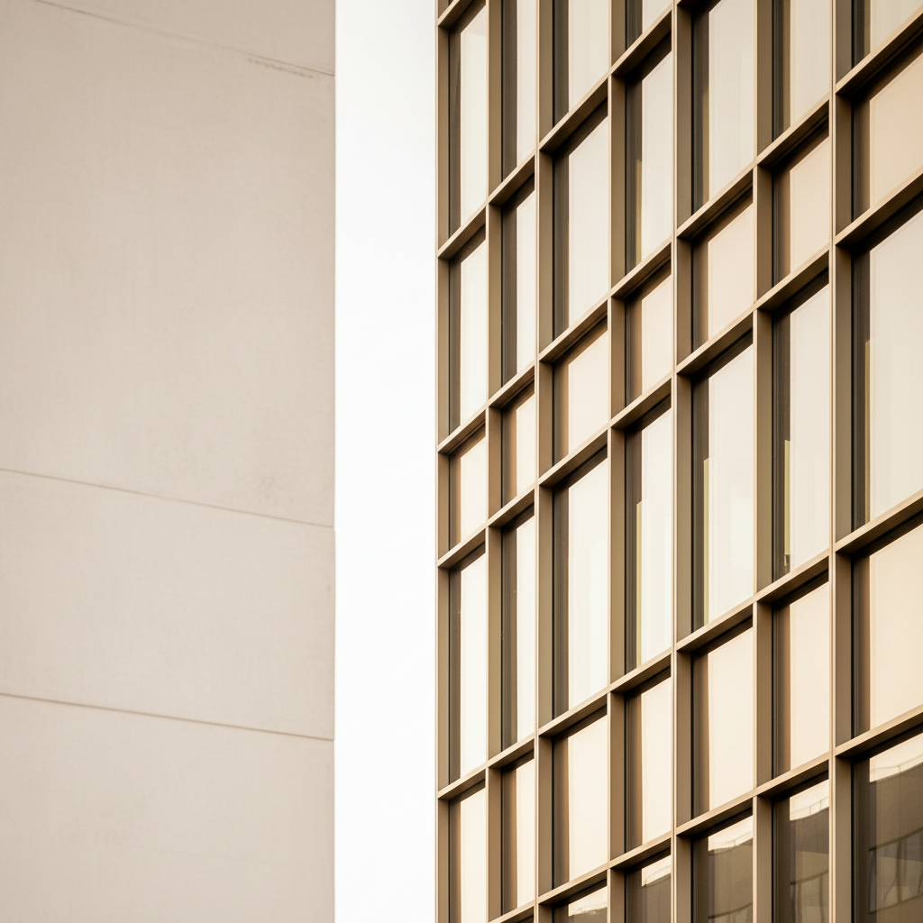 Modern glass architecture