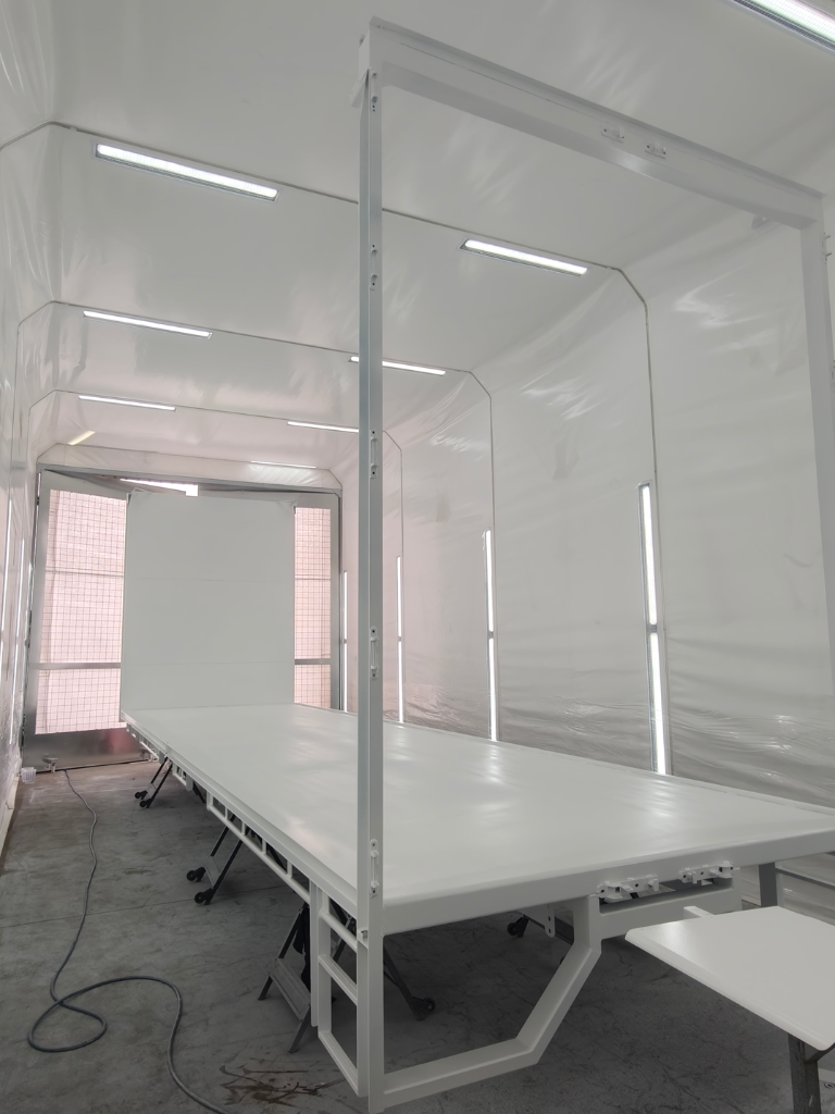 Integrated LED lighting — bright, even, inspection-grade