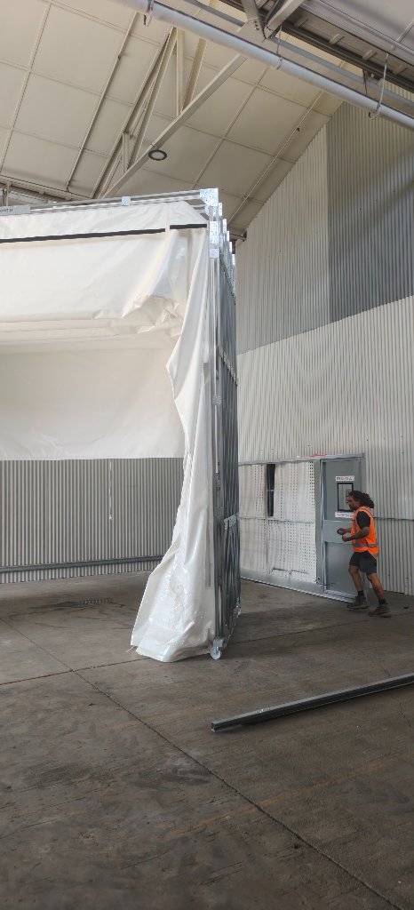 Frame ready to marry to the plenum