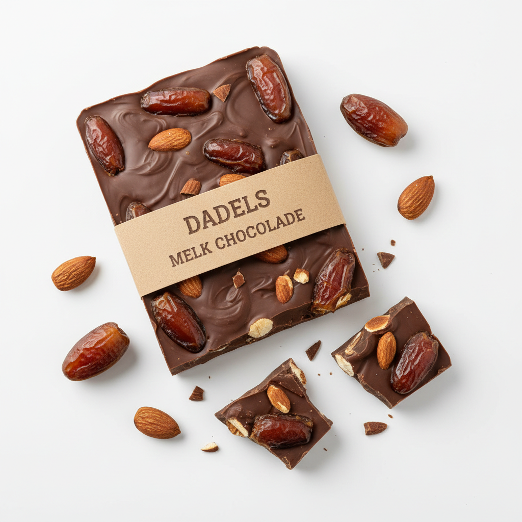 Dadels melk chocolade