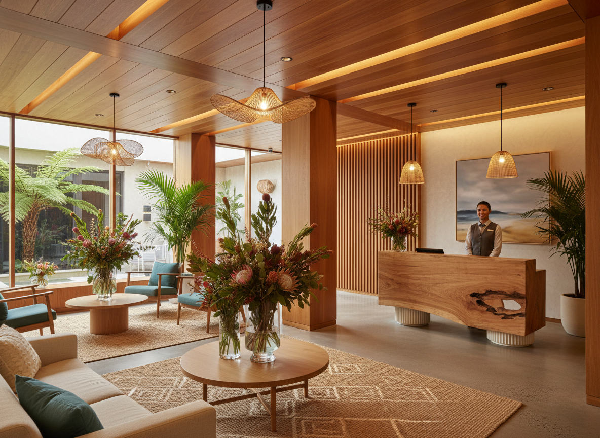 Boutique hotel interior