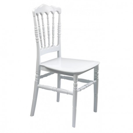 Chaise Napoléon blanche