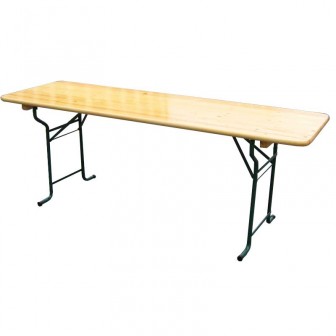 Table Tolède 220x70 cm pliante