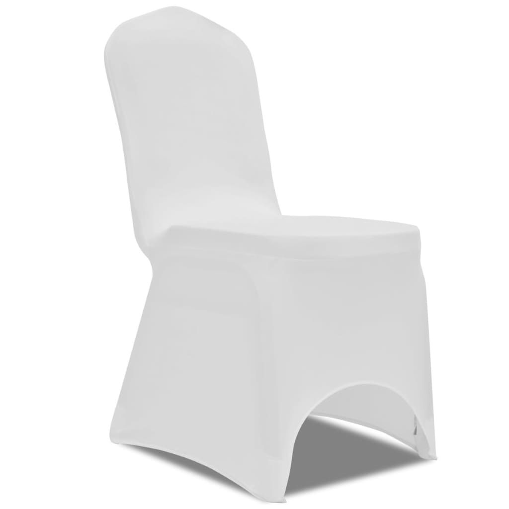Housse blanche pour chaise de conférence
