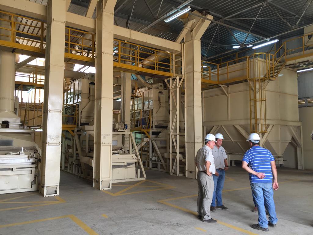 Niofar Capital reviewing a project with the sponsor team inside the facility