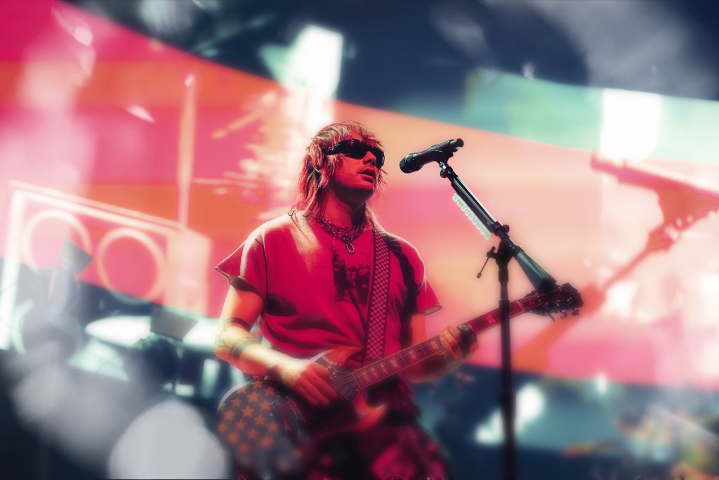 5 Seconds of Summer performing during the Everyone's A Star! World Tour at Desert Diamond Arena in Glendale, AZ — concert photography by Anthony Cavale for Cavale Live