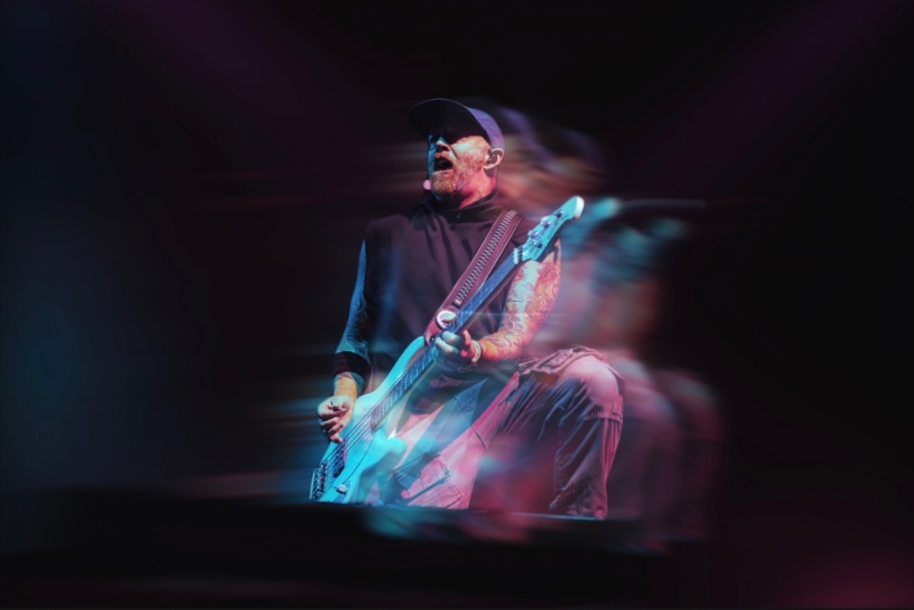 Linkin Park performing during the From Zero World Tour at Footprint Center in Phoenix, AZ — concert photography by Anthony Cavale for Cavale Live