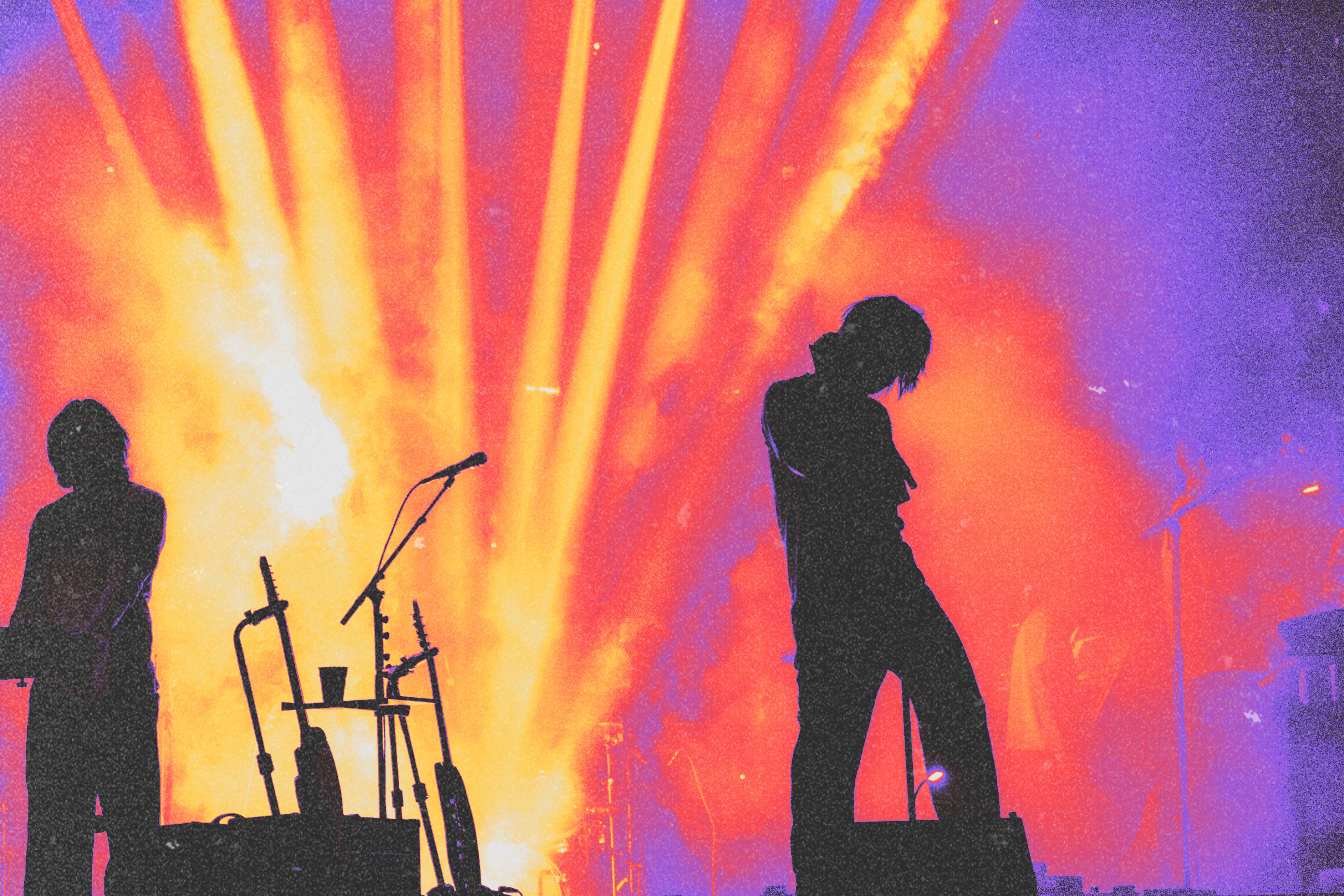 Tame Impala performing on the Deadbeat Tour at Mortgage Matchup Center in Phoenix, Arizona — photograph 5 by Anthony Cavale