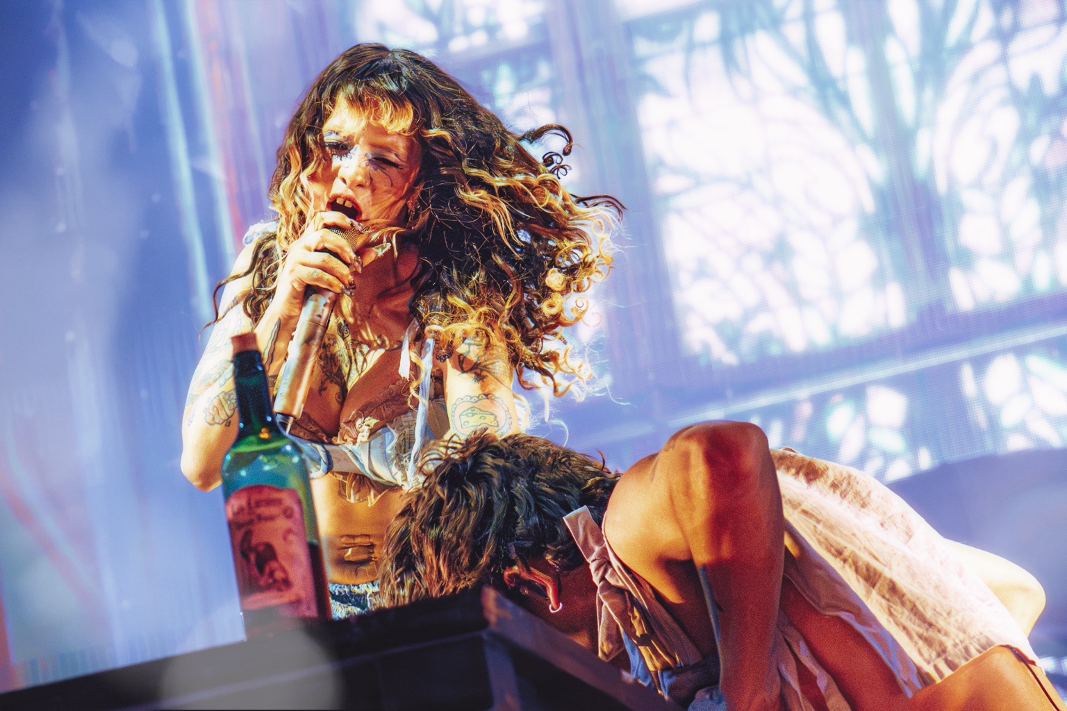Melanie Martinez performing during the HADES: The Sacrifice Tour at Mortgage Matchup Center in Phoenix, AZ — concert photography by Anthony Cavale for Cavale Live