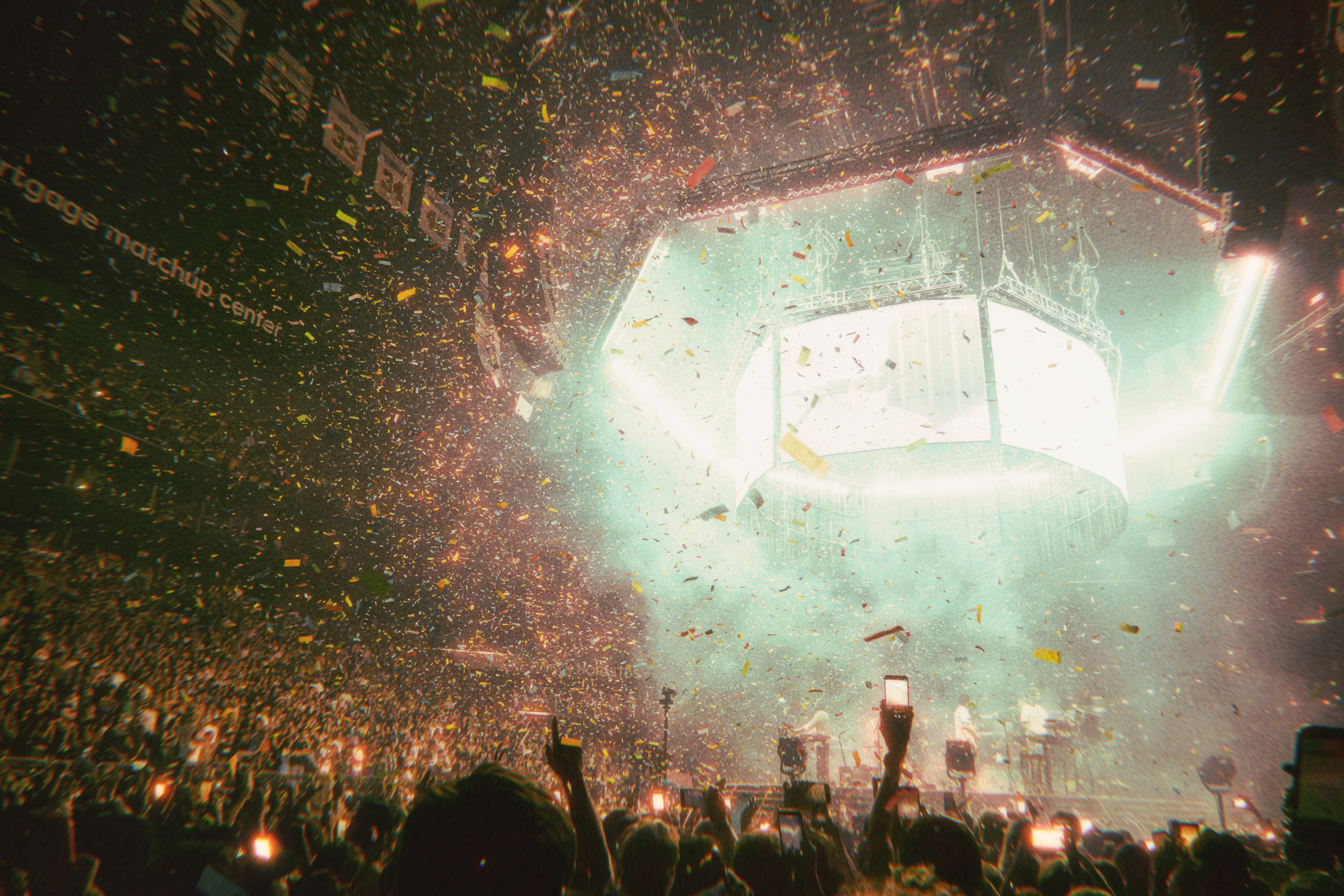 Tame Impala performing on the Deadbeat Tour at Mortgage Matchup Center in Phoenix, Arizona — photograph 12 by Anthony Cavale
