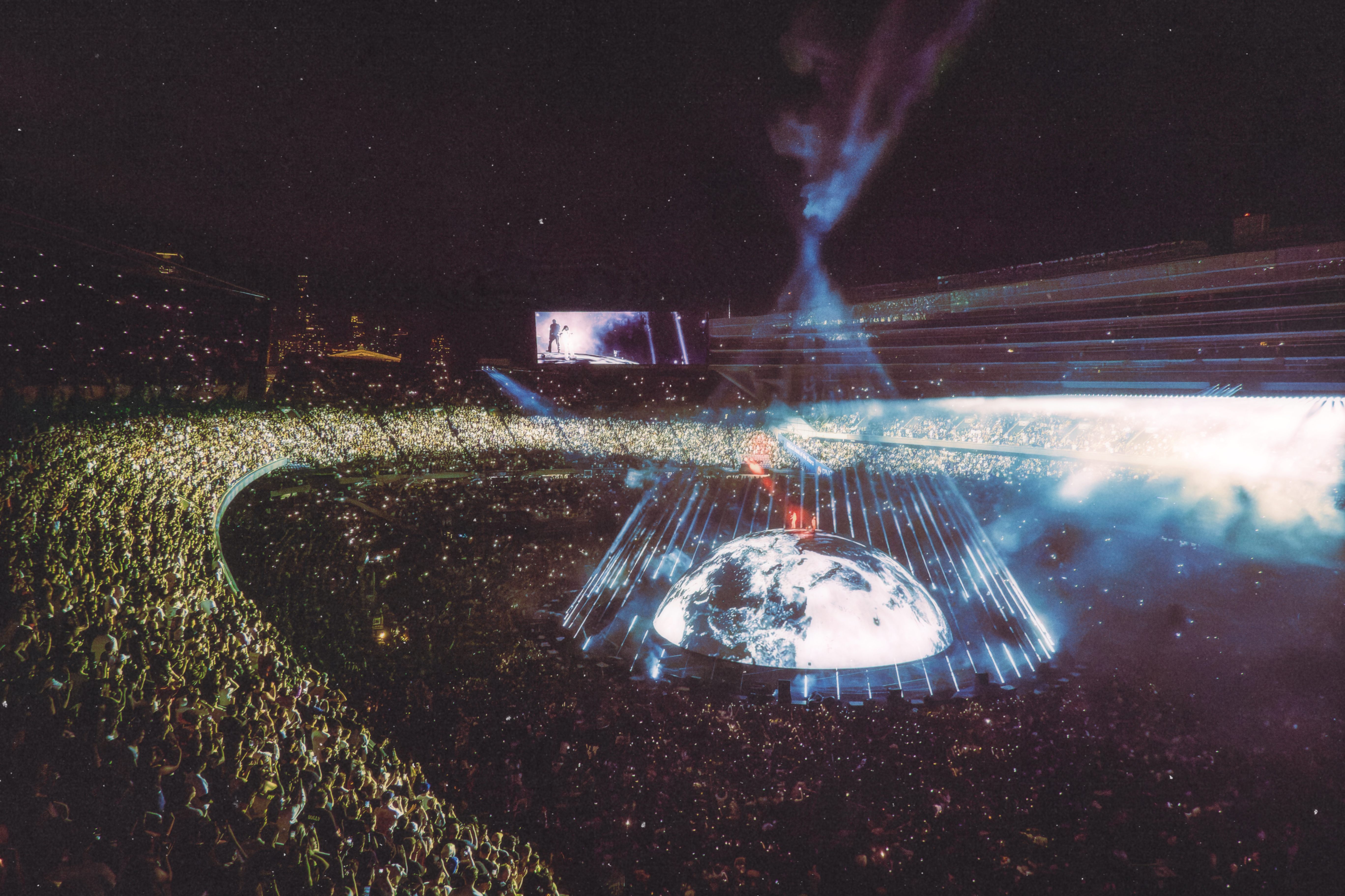 YE performing during the Live in Chicago at Soldier Field in Chicago, IL — concert photography by Anthony Cavale for Cavale Live