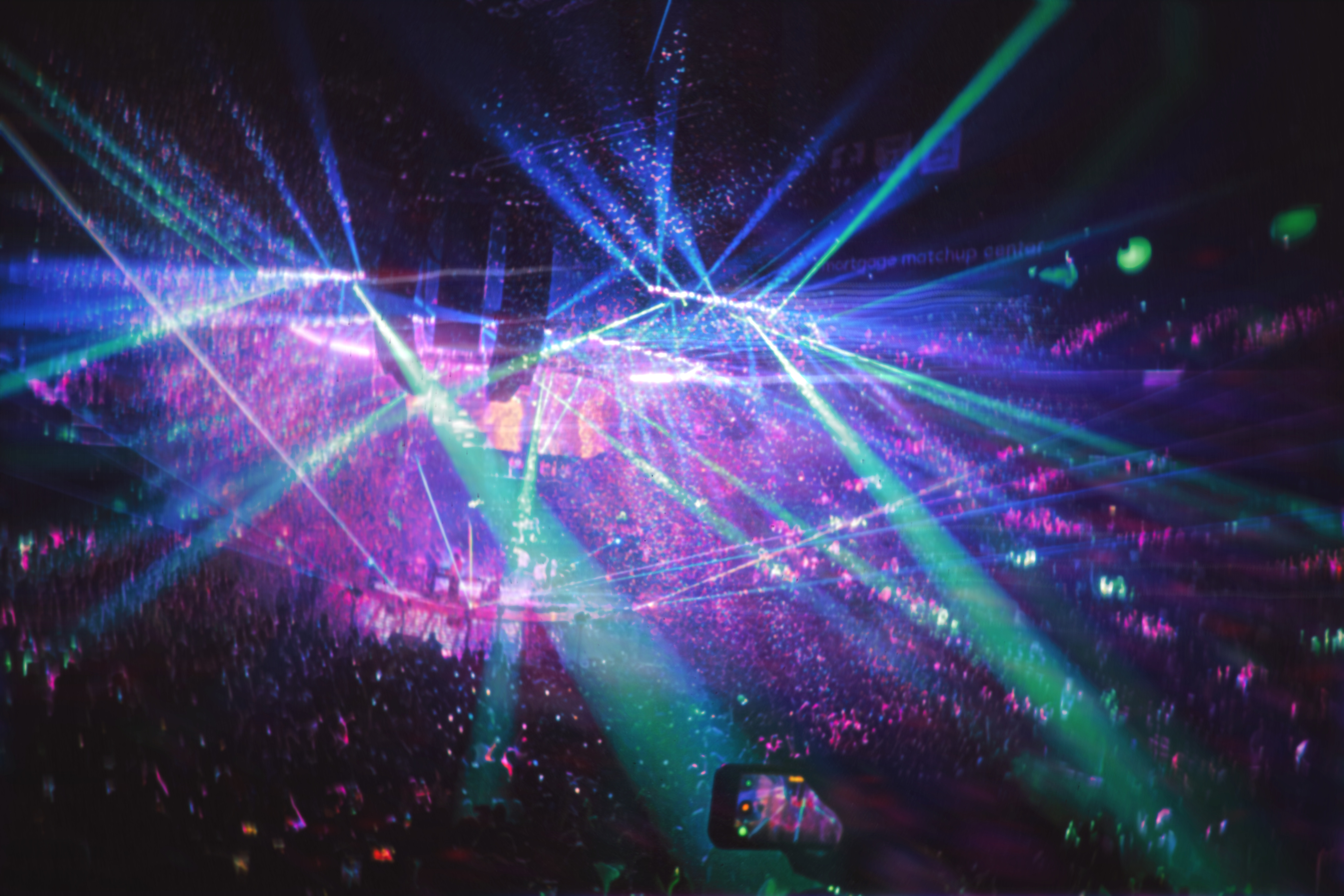 Tame Impala performing on the Deadbeat Tour at Mortgage Matchup Center in Phoenix, Arizona — photograph 7 by Anthony Cavale